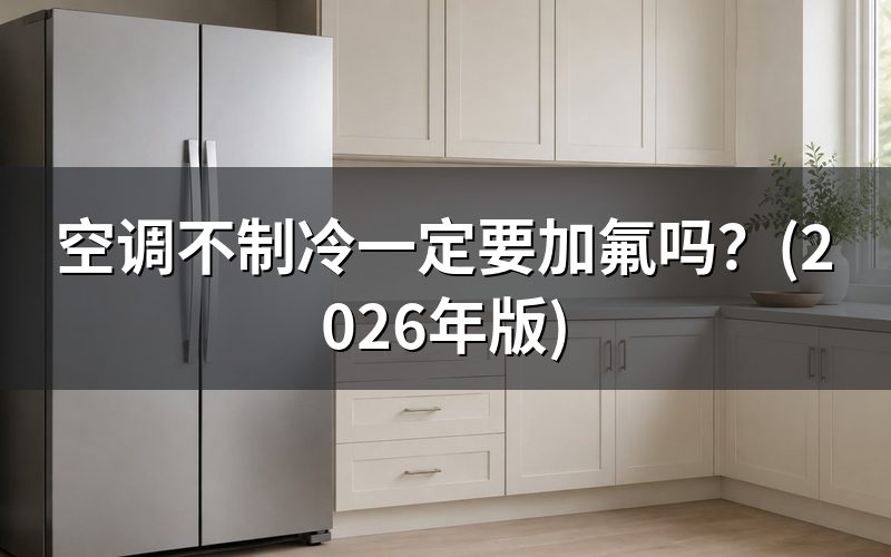 不制冷分两种表现，别看到不凉就想加氟
