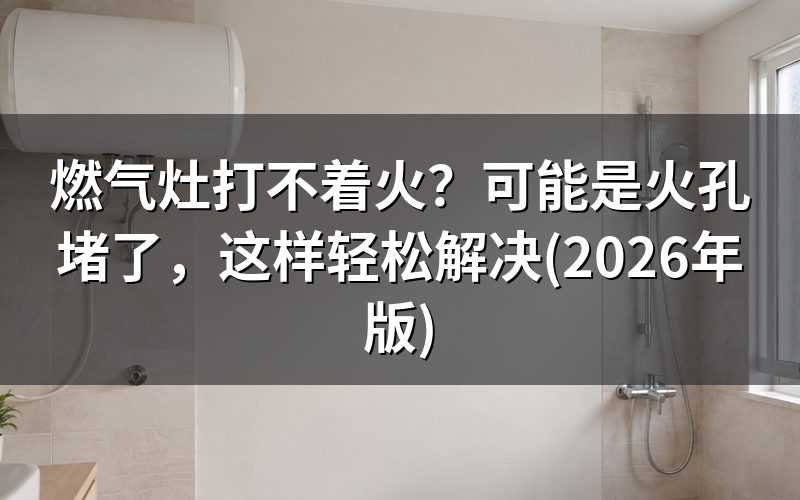 打不着火怎么区分