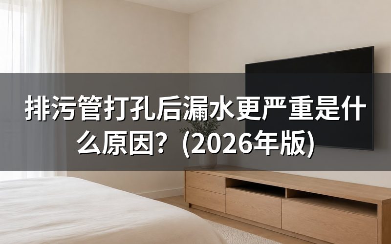 卫生间渗水,先分清是哪种“断层”
