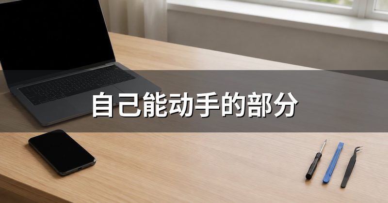 自己能动手的部分