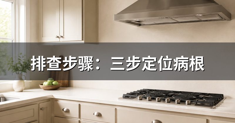 排查步骤:三步定位病根