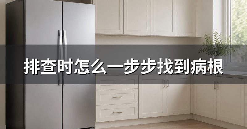 排查时怎么一步步找到病根