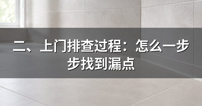 二、上门排查过程:怎么一步步找到漏点