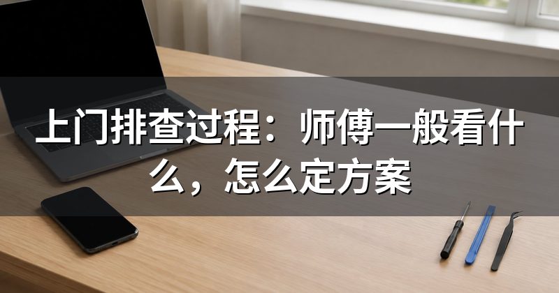 上门排查过程:师傅一般看什么,怎么定方案