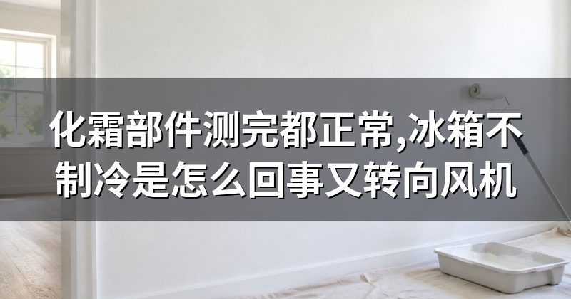 化霜部件测完都正常,冰箱不制冷是怎么回事又转向风机
