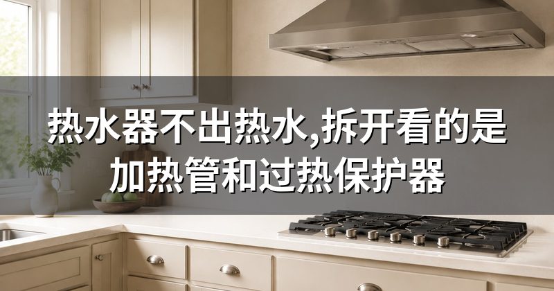 热水器不出热水,拆开看的是加热管和过热保护器