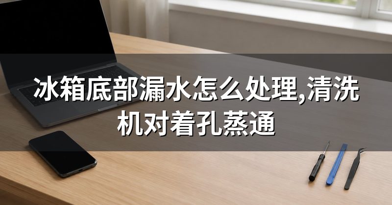 冰箱底部漏水怎么处理,清洗机对着孔蒸通